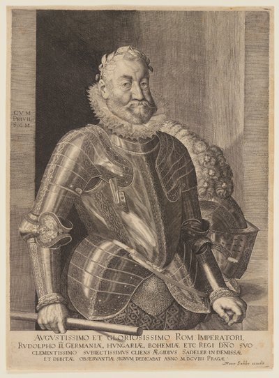 II. Rudolf, szent római császár alkotó: Aegidius Sadeler II