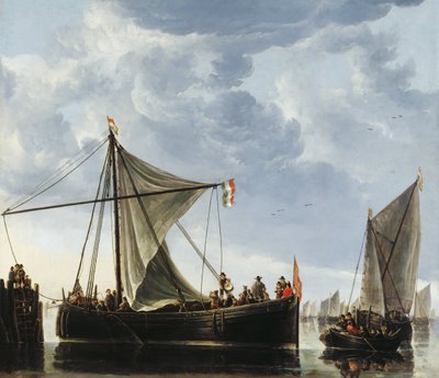 Az átjáró hajó alkotó: Aelbert Cuyp