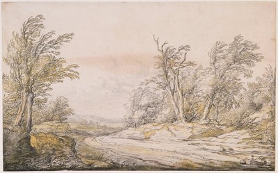 Egy út a dűnék között alkotó: Aelbert Cuyp