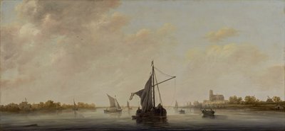 Kilátás a Maasról Dordrechtben, 1645-46 körül alkotó: Aelbert Cuyp