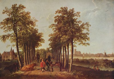 Avenue at Merdervort, c1650-1652, c1915 alkotó: Aelbert Cuyp