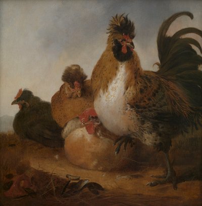 Kakas és tyúkok alkotó: Aelbert Cuyp