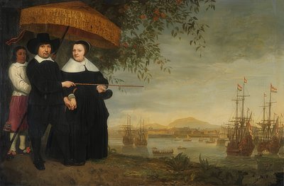 A Dutch East India Company (VOC) kereskedője. 1640-60 körül alkotó: Aelbert Cuyp