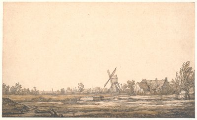 Táj malommal alkotó: Aelbert Cuyp
