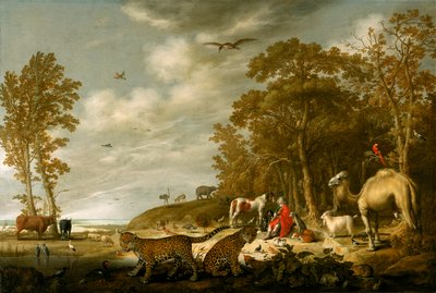 Orfeusz játszik az állatoknak alkotó: Aelbert Cuyp