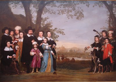 A Sam család portréja alkotó: Aelbert Cuyp
