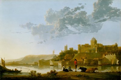 A Valkhof Nijmegenben alkotó: Aelbert Cuyp