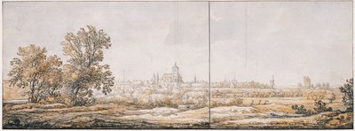 Arnhem kilátása délről, kb. 1645 alkotó: Aelbert Cuyp