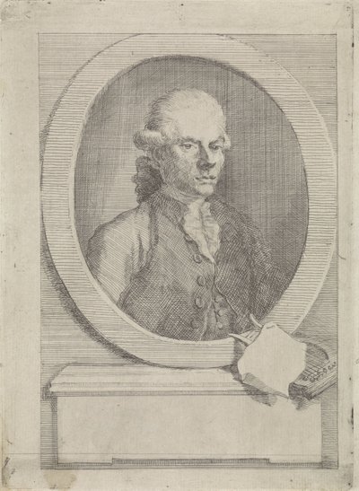 Jan van Os portréja alkotó: Aert Schouman