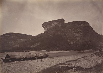 Tai-wang temploma Wu ü-ben a Sing Chang Tea Mart közelében, kb. 1869. alkotó: Afong Lai