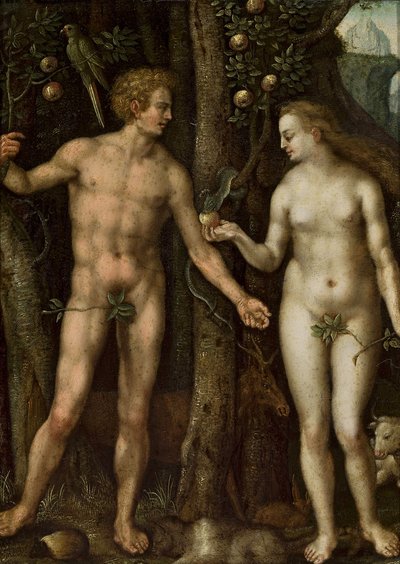 Lengyel:  Adam i Ewa Ádám és Éva alkotó: After Albrecht Dürer