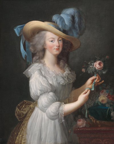 Marie-Antoinette alkotó: after Élisabeth Louise Vigée Le Brun