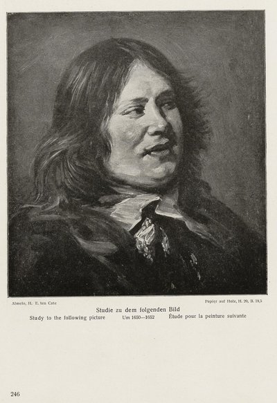 Stephanus Gerardts mellszobrának vázlata alkotó: After Frans Hals