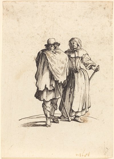 Koldus pár alkotó: After Jacques Callot