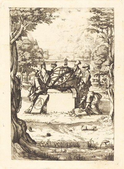 A Szent Kozmologia homlokzata (Cím az asztrológusokkal) alkotó: After Jacques Callot