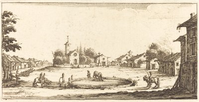 Tájkép alkotó: After Jacques Callot