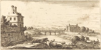 Tájkép alkotó: After Jacques Callot