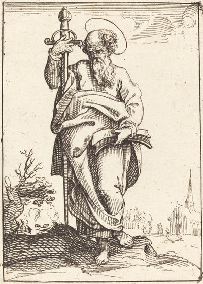 Szent Pál alkotó: After Jacques Callot