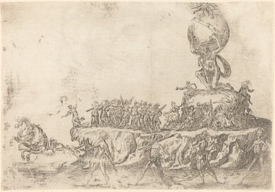 A Nap úszója alkotó: After Jacques Callot