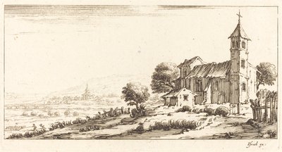Falusi templom alkotó: After Jacques Callot
