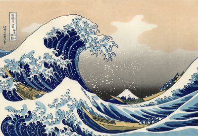 A nagy hullám Kanagawa előtt alkotó: After Katsushika Hokusai