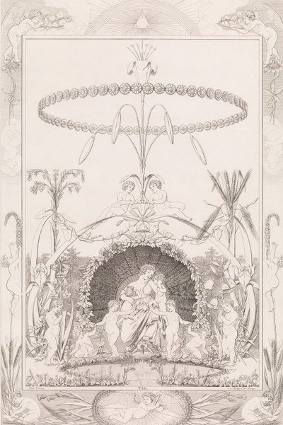Nap, a Nap idők című sorozatából, 1807. alkotó: After Philipp Otto Runge