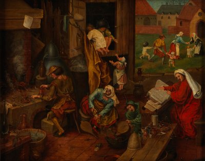 Egy alkimista alkotó: After Pieter Brueghel the Elder