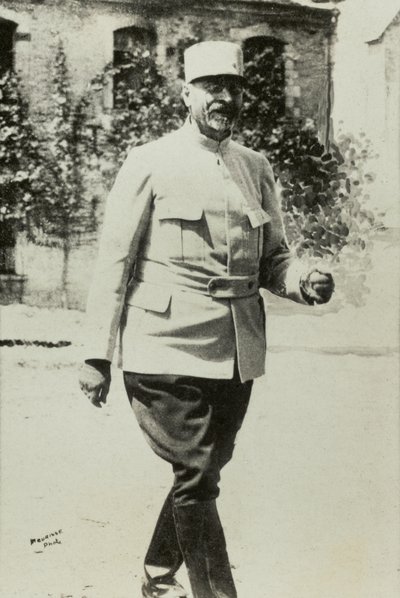 Joseph Micheler tábornok portréja (fotó) alkotó: Agence Meurisse