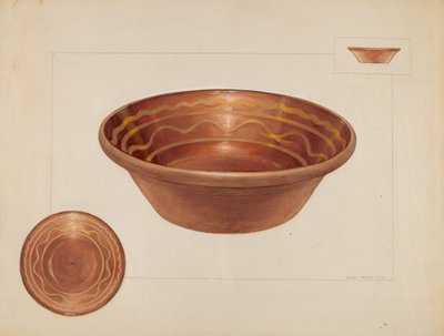 Tál alkotó: Agnes Karlin