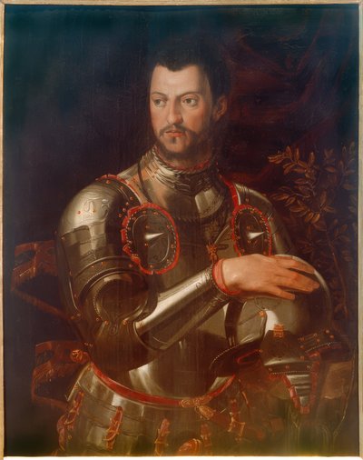 I. Cosimo herceg portréja páncélban alkotó: Agnolo Bronzino