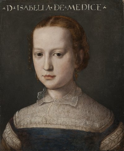 Isabella de Medici, 1555 körül alkotó: Agnolo Bronzino
