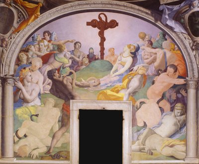 A réz kígyó, 1540-1545 alkotó: Agnolo Bronzino