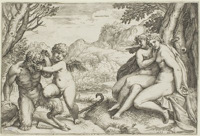 A szerelem mindent legyőz alkotó: Agostino Carracci