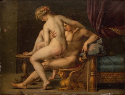 Meztelenség férfival és nővel alkotó: Agostino Carracci