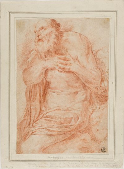 Szent Jeromos alkotó: Agostino Carracci