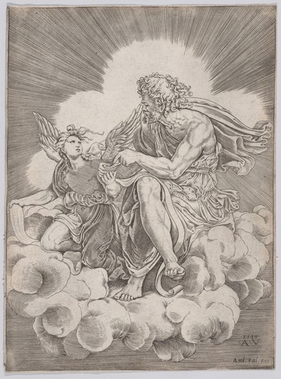 Szent Máté 1518-ban kelt. alkotó: Agostino Veneziano