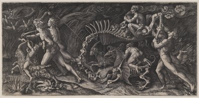 Ådslet ("Lo Stregozzo") alkotó: Agostino Veneziano