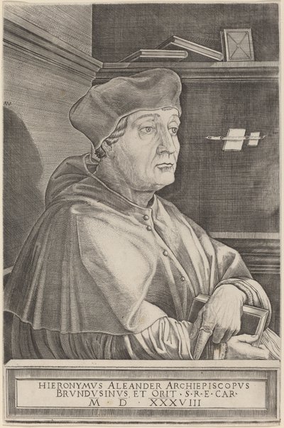Hieronymus Alexander, Brindisi érseke alkotó: Agostino dei Musi