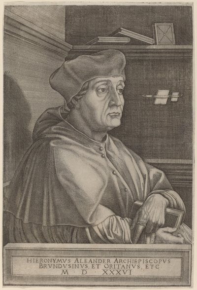 Hieronymus Alexander, Brindisi érseke alkotó: Agostino dei Musi
