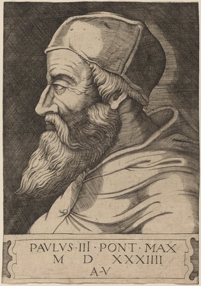 Pál pápa III alkotó: Agostino dei Musi