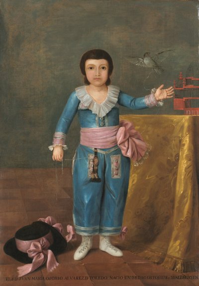Juan Maria Osorio portréja, c. 1786. alkotó: Agustín Esteve y Marques