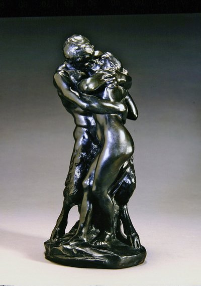 A csók (bronz) alkotó: Aime Jules Dalou