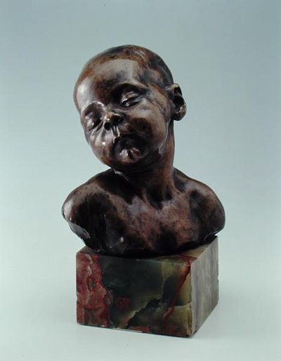 Alvó gyermek, 1879 körül (bronz) alkotó: Aime Jules Dalou