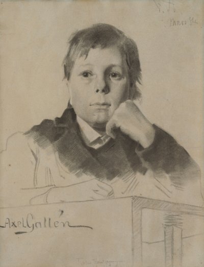 Fiú alkotó: Akseli Gallen-Kallela