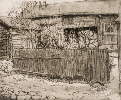 Kirsti háza Raumában alkotó: Akseli Gallen-Kallela