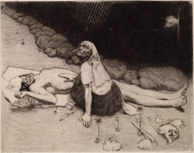 Lemminkäinen anyja alkotó: Akseli Gallen-Kallela