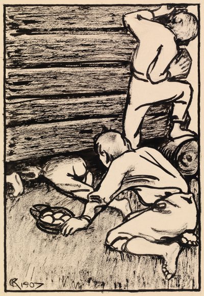 A tojáslopók alkotó: Akseli Gallen-Kallela