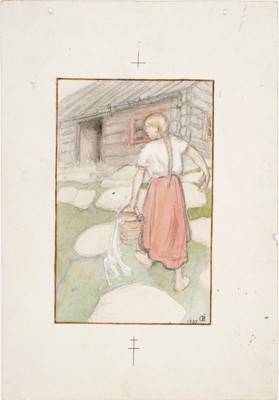 A szép Venla alkotó: Akseli Gallen-Kallela