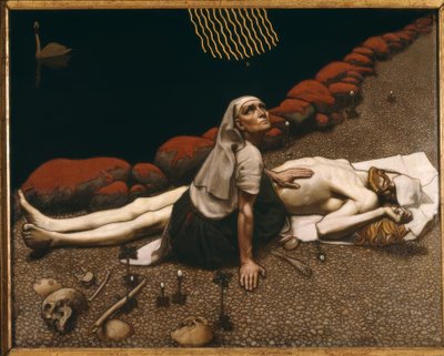 A.Gallen-Kallela, Mutter des Lemminkain. alkotó: Akseli Gallen-Kallela