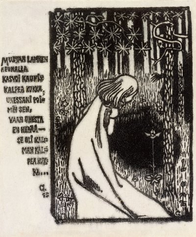 A halál virága alkotó: Akseli Gallen-Kallela